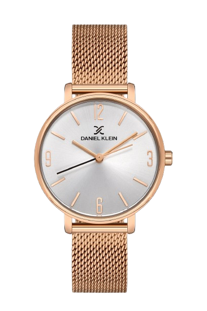 DANIEL KLEIN FIORD WOMEN SILVER DIAL WATCH