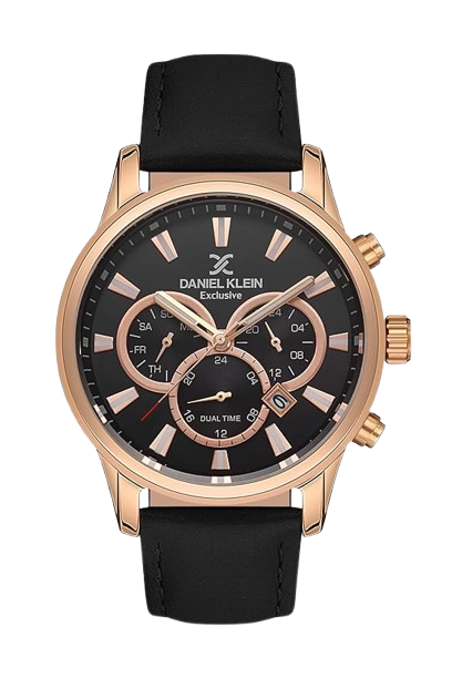 DANIEL KLEIN ANALOG BLACK DIAL MEN'S - DK.1.13137-5-MPT Watches | Buy Luxury & Branded Watches Online