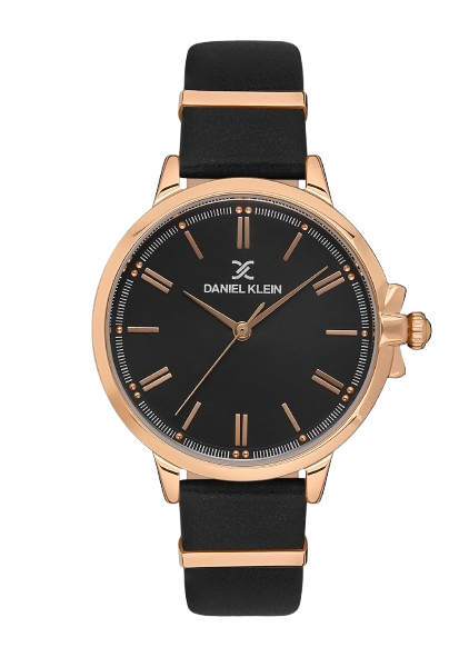 DANIEL KLEIN TRENDY WOMEN GUN BLACK WATCH