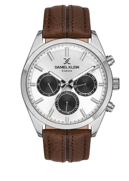 DANIEL KLEIN EXCLUSIVE MEN SILVER WATCH