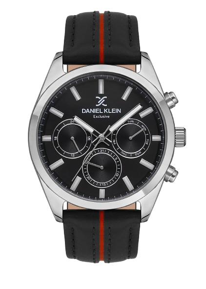 DANIEL KLEIN EXCLUSIVE MEN GUN BLACK WATCH