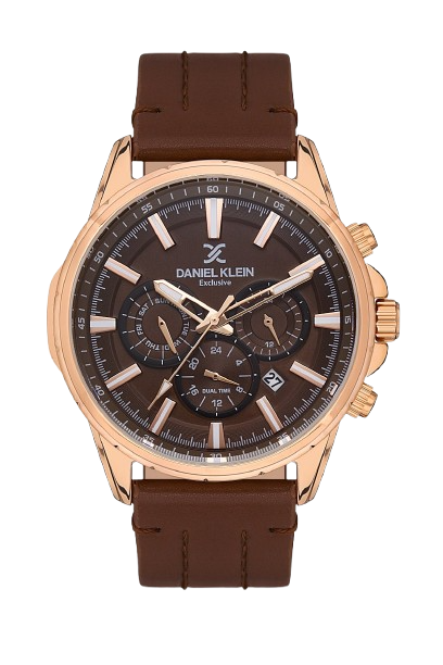 DARK BROWN DIAL ELITE COLLECTION MEN'S WATCH