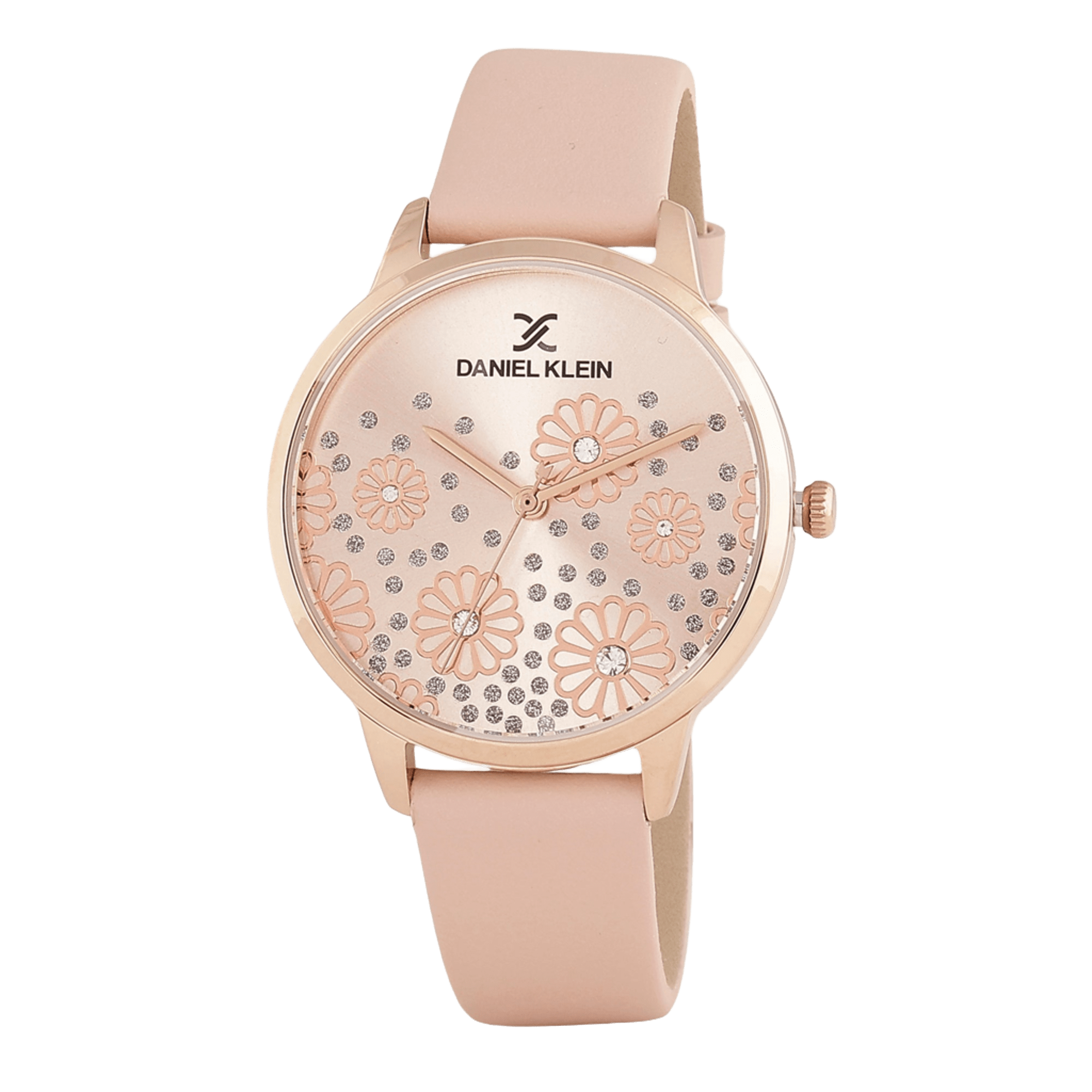 DANIEL KLEIN PINK DIAL WOMEN'S ANALOGUE WATCH