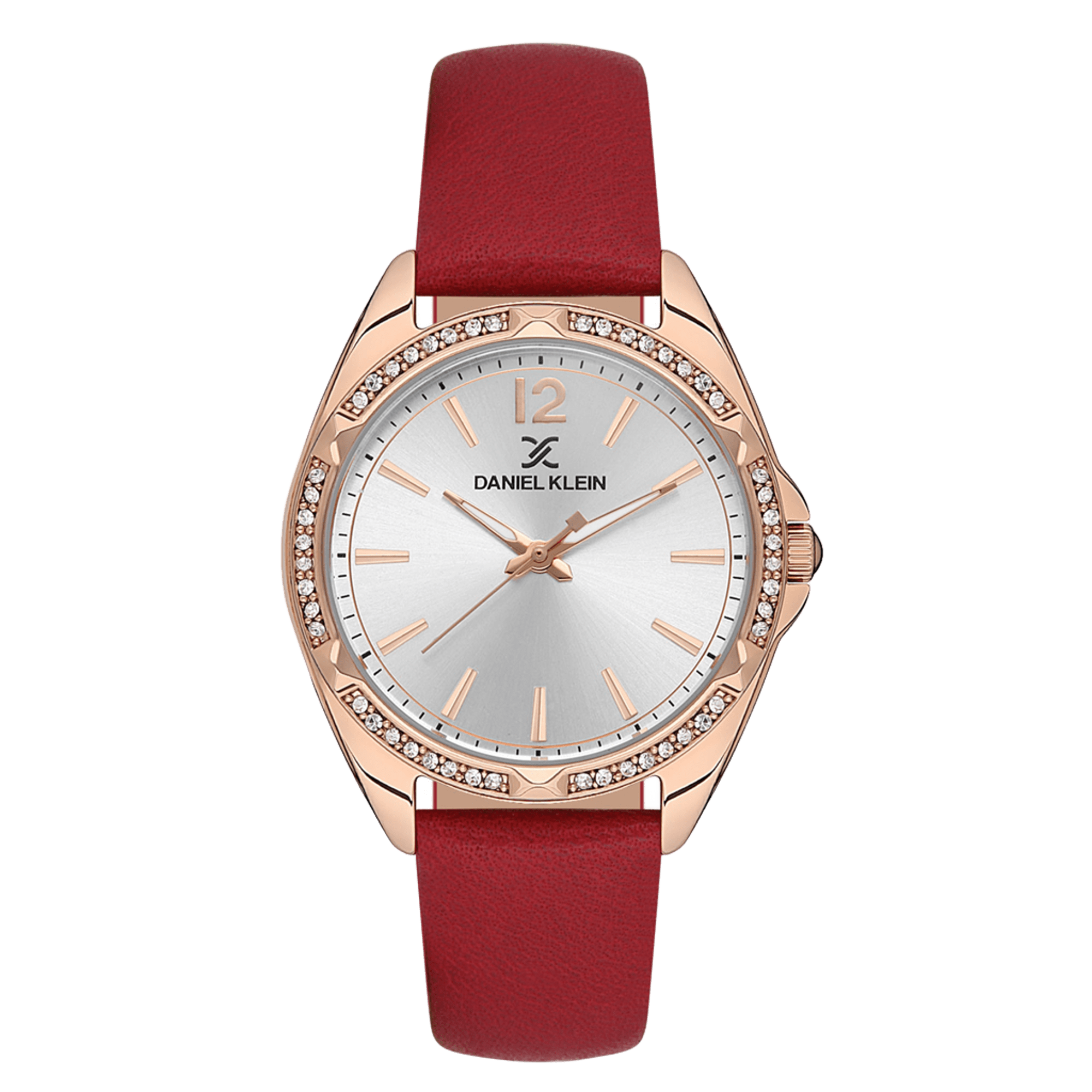 DANIEL KLEIN SILVER DIAL WOMEN'S ANALOGUE WATCH