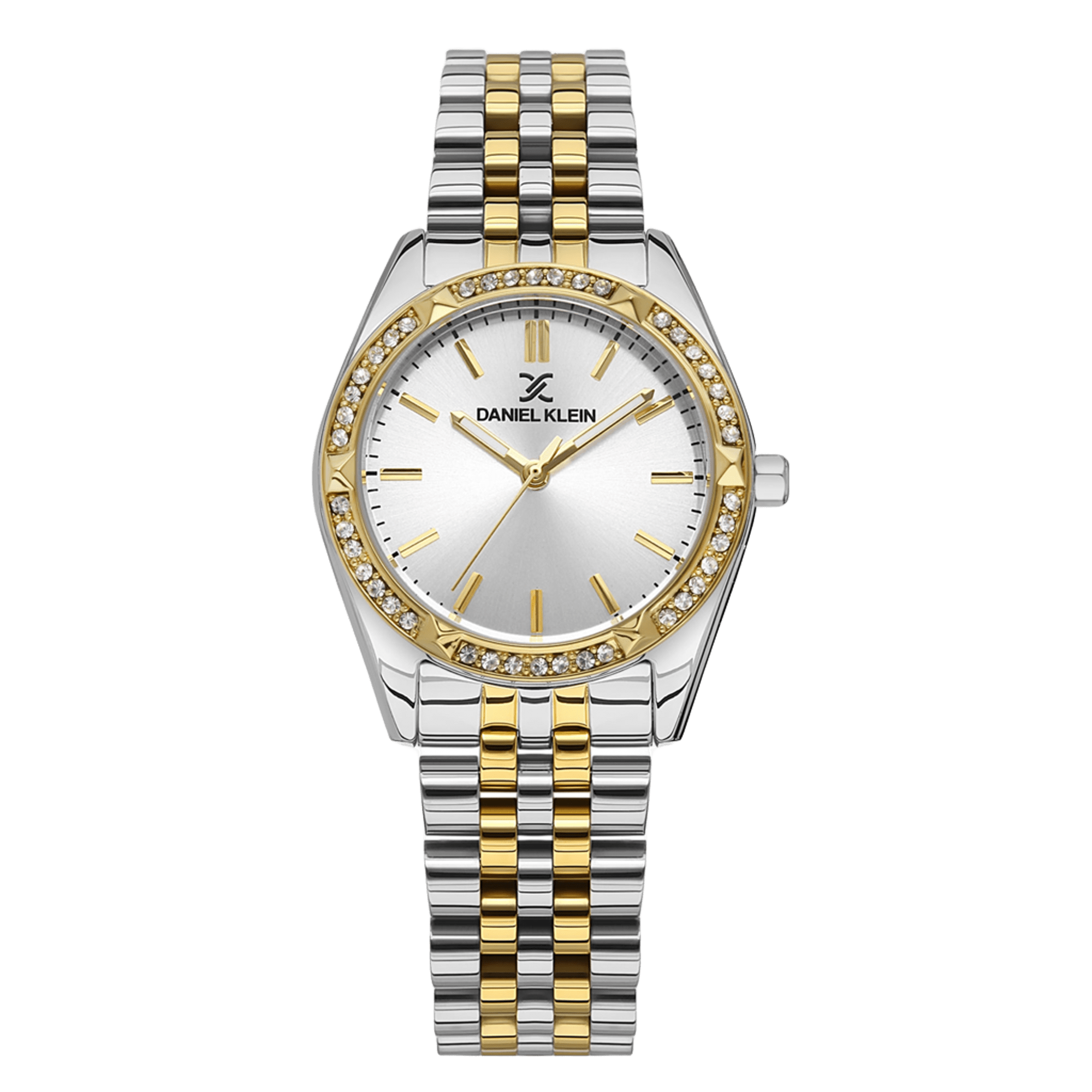 DANIEL KLEIN SILVER DIAL WOMEN'S ANALOGUE WATCH