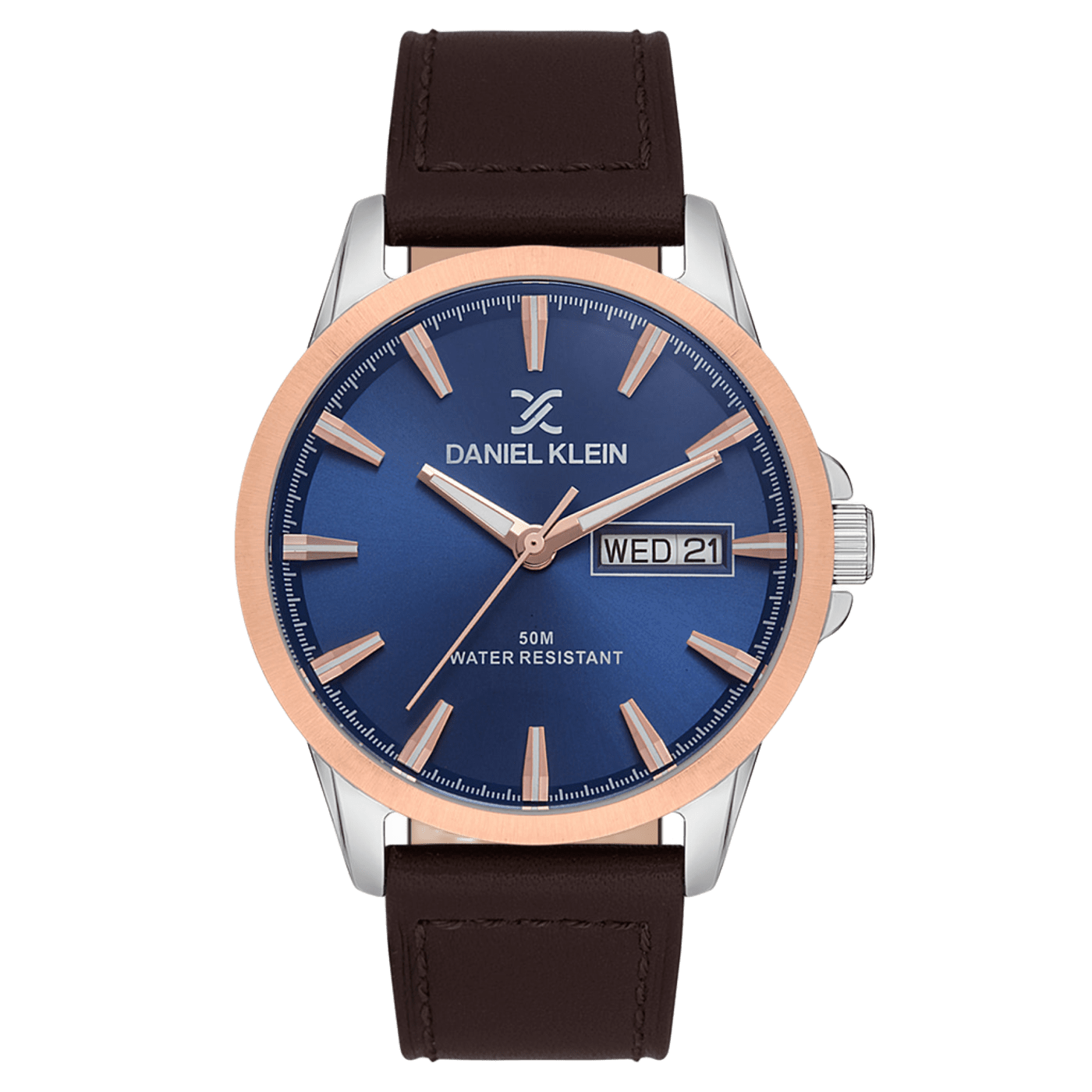 DANIEL KLEIN BLUE DIAL MEN'S ANALOGUE WATCH