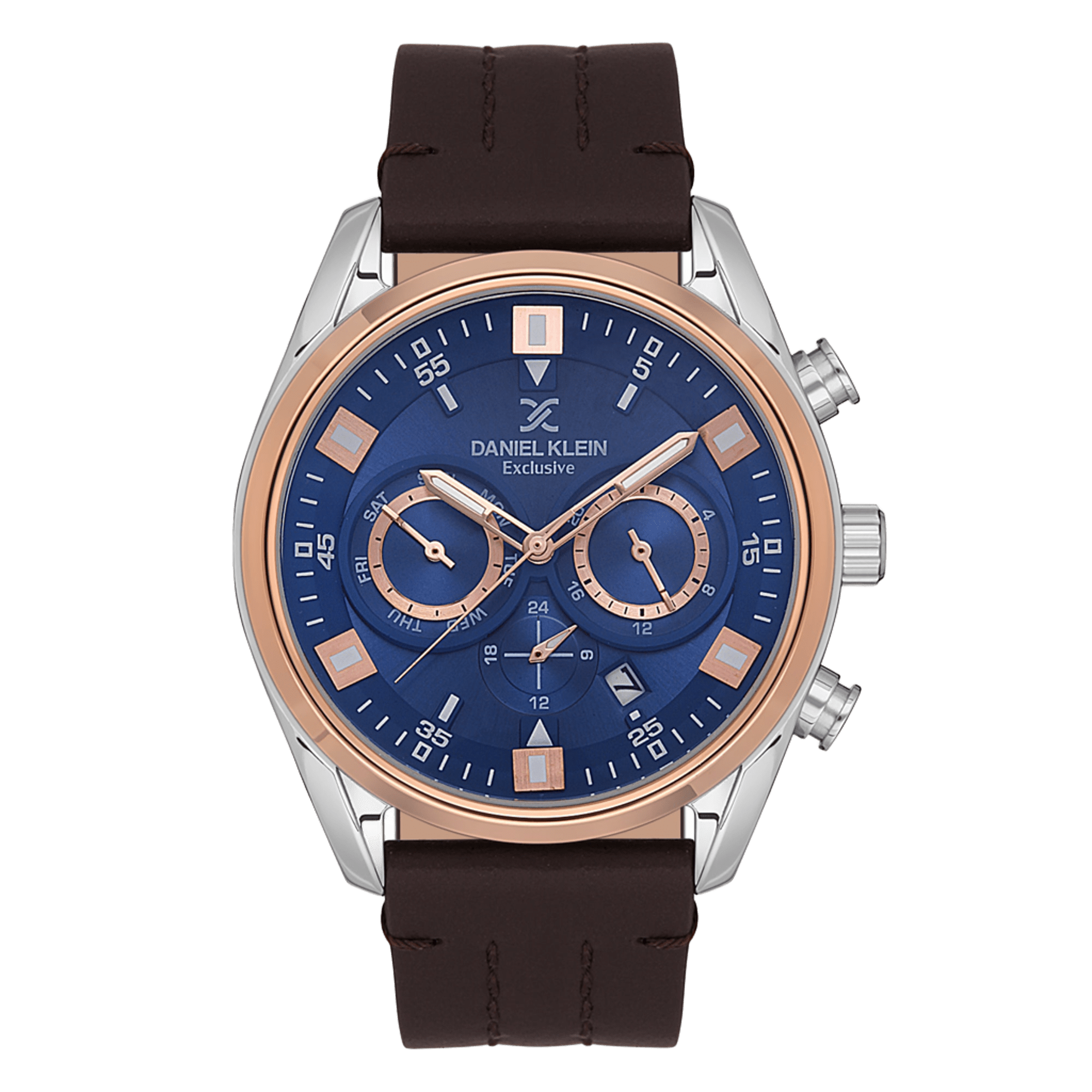 DANIEL KLEIN BLUE DIAL MEN'S ANALOGUE WATCH