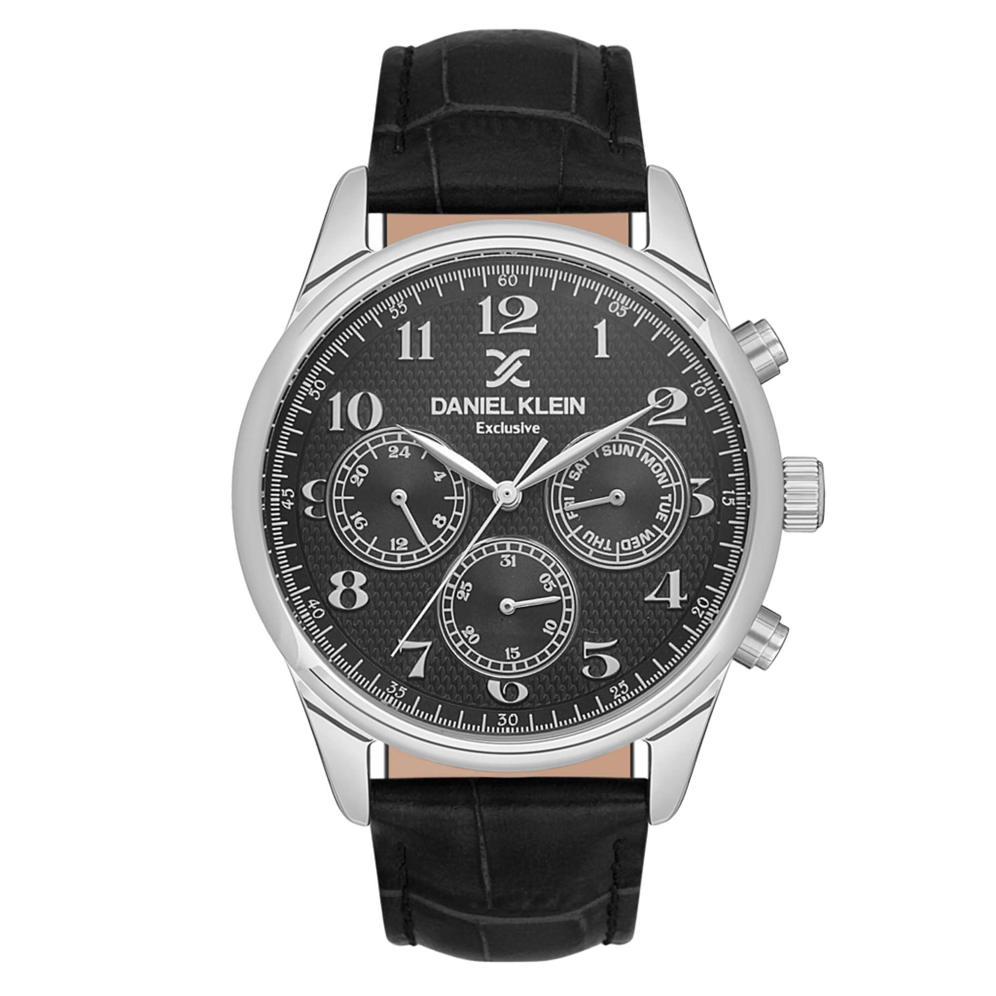 DANIEL KLEIN BLACK DIAL MEN'S ANALOGUE WATCH
