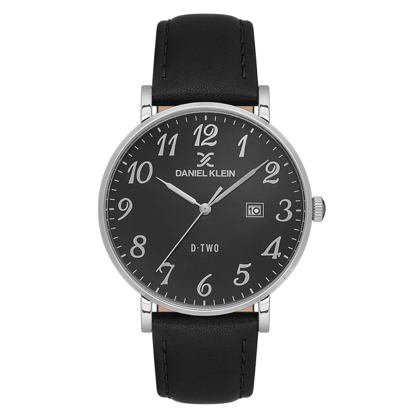 DANIEL KLEIN BLACK DIAL MEN'S ANALOGUE WATCH