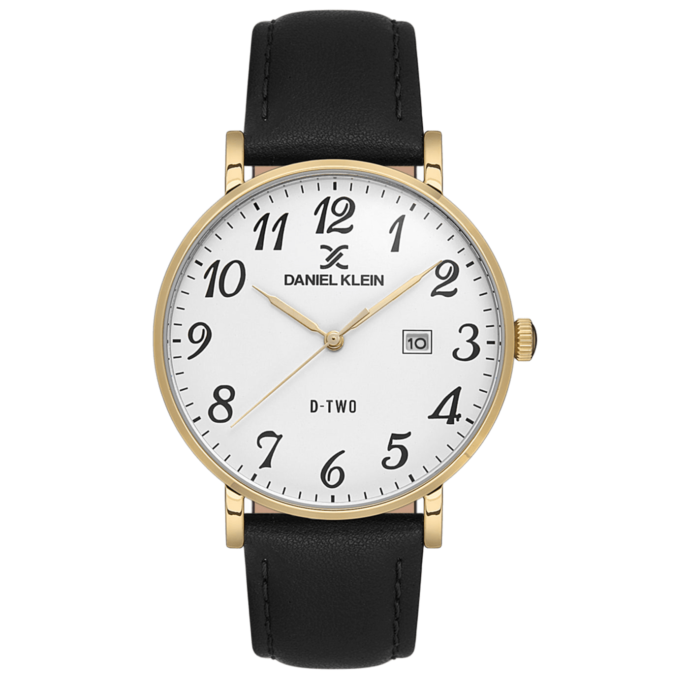 DANIEL KLEIN WHITE DIAL MEN'S ANALOGUE WATCH