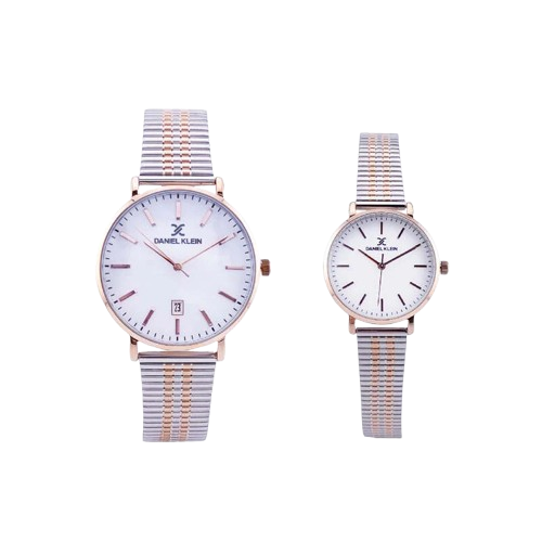 DANIEL KLEIN PAIR COUPLE'S ANALOG - DK.1.13577-4-MPT Watches | Buy Luxury & Branded Watches Online 