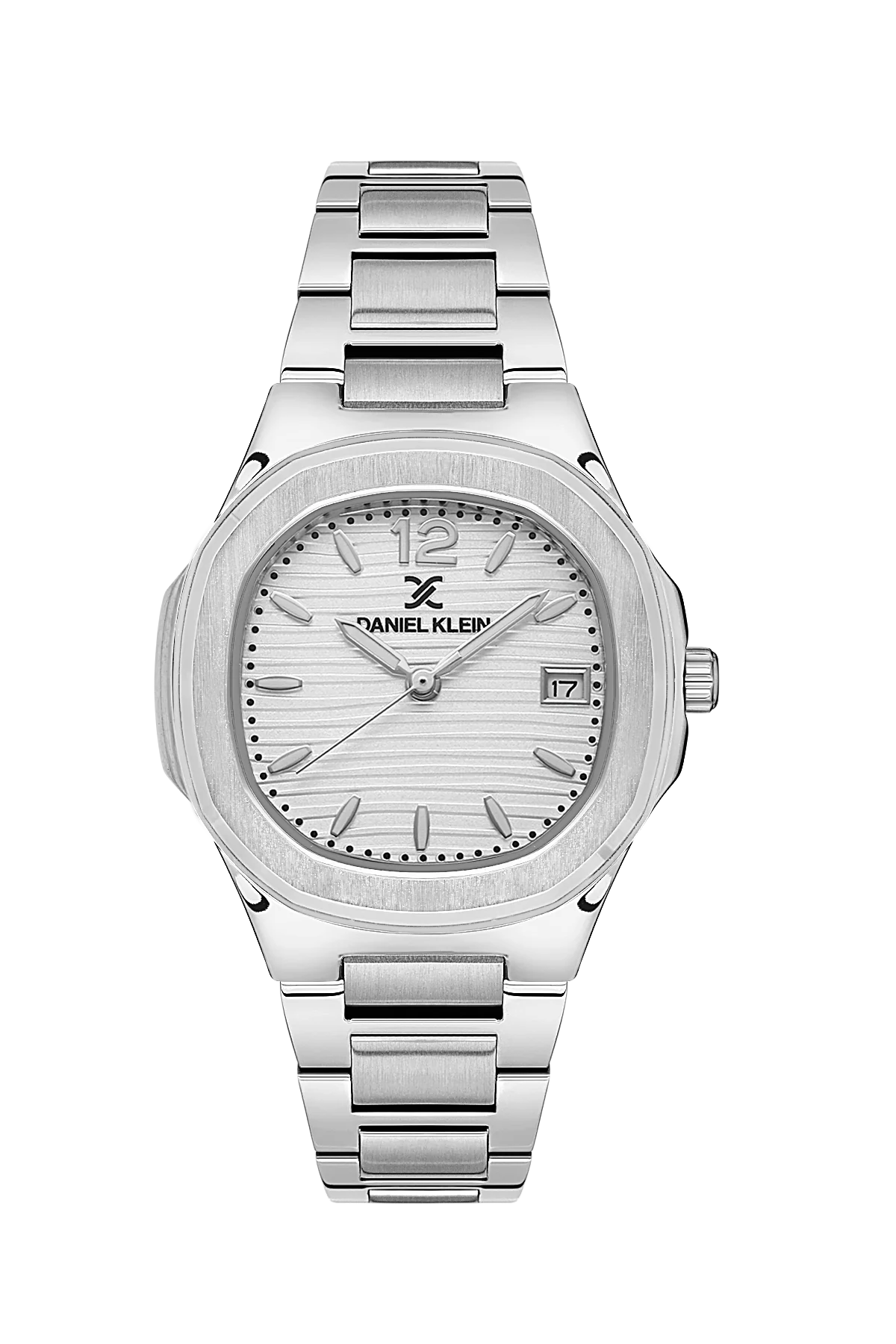 DANIEL KLEIN SILVER DIAL PREMIUM WOMEN ANALOGUE WATCH - DK.1.13581-1
