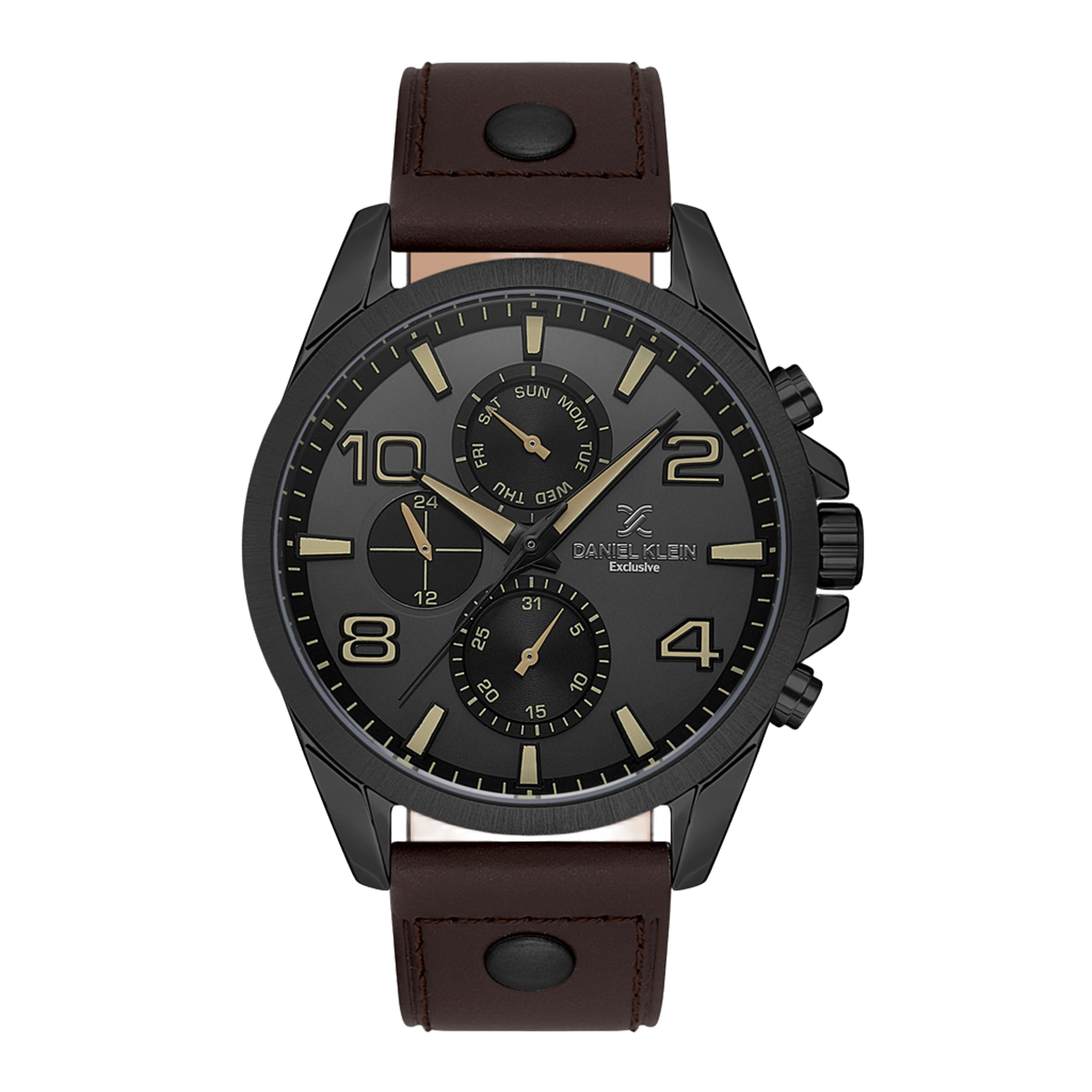 DANIEL KLEIN BLACK DIAL EXCLUSIVE MEN ANALOGUE WATCH