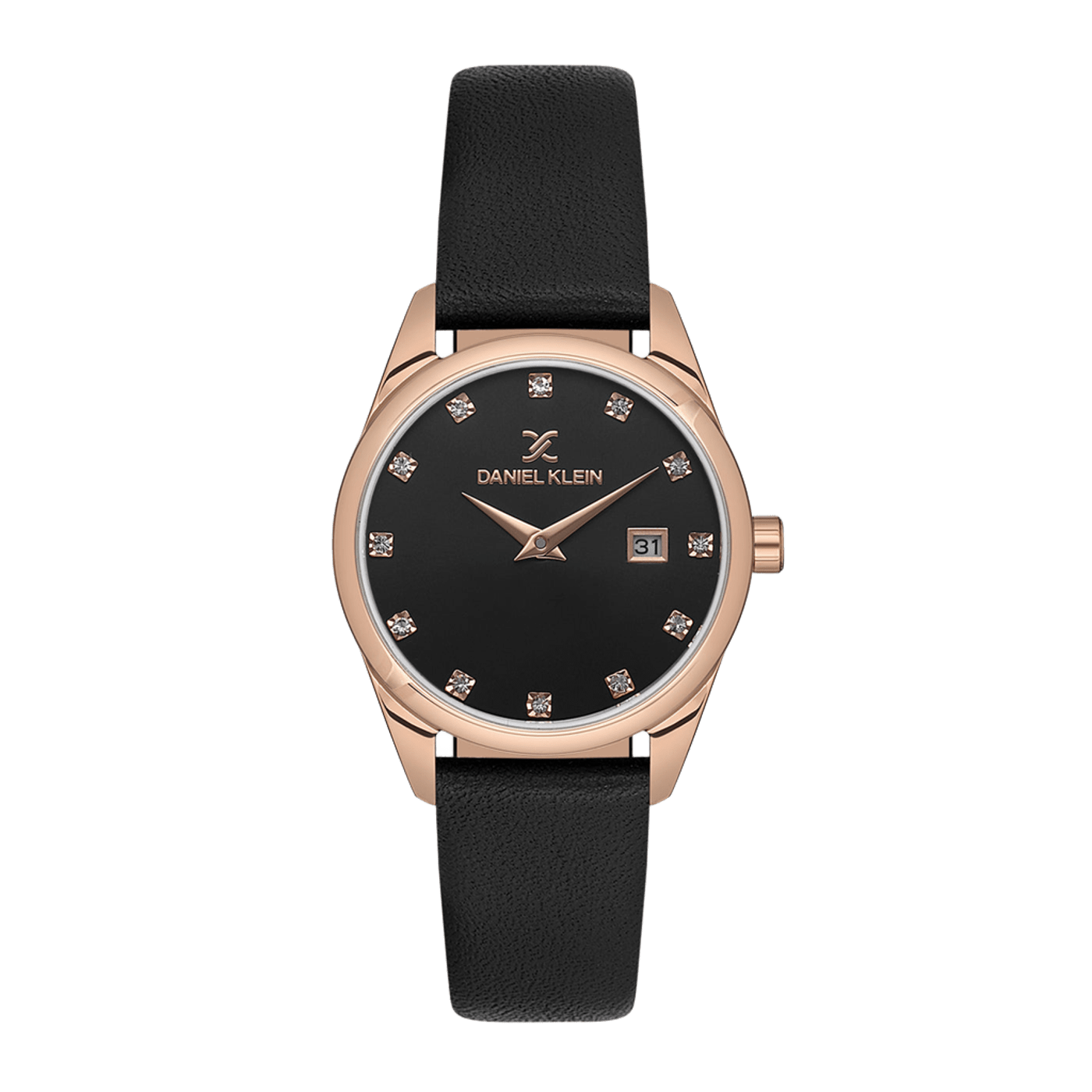 DANIEL KLEIN BLACK DIAL PREMIUM WOMEN ANALOGUE WATCH