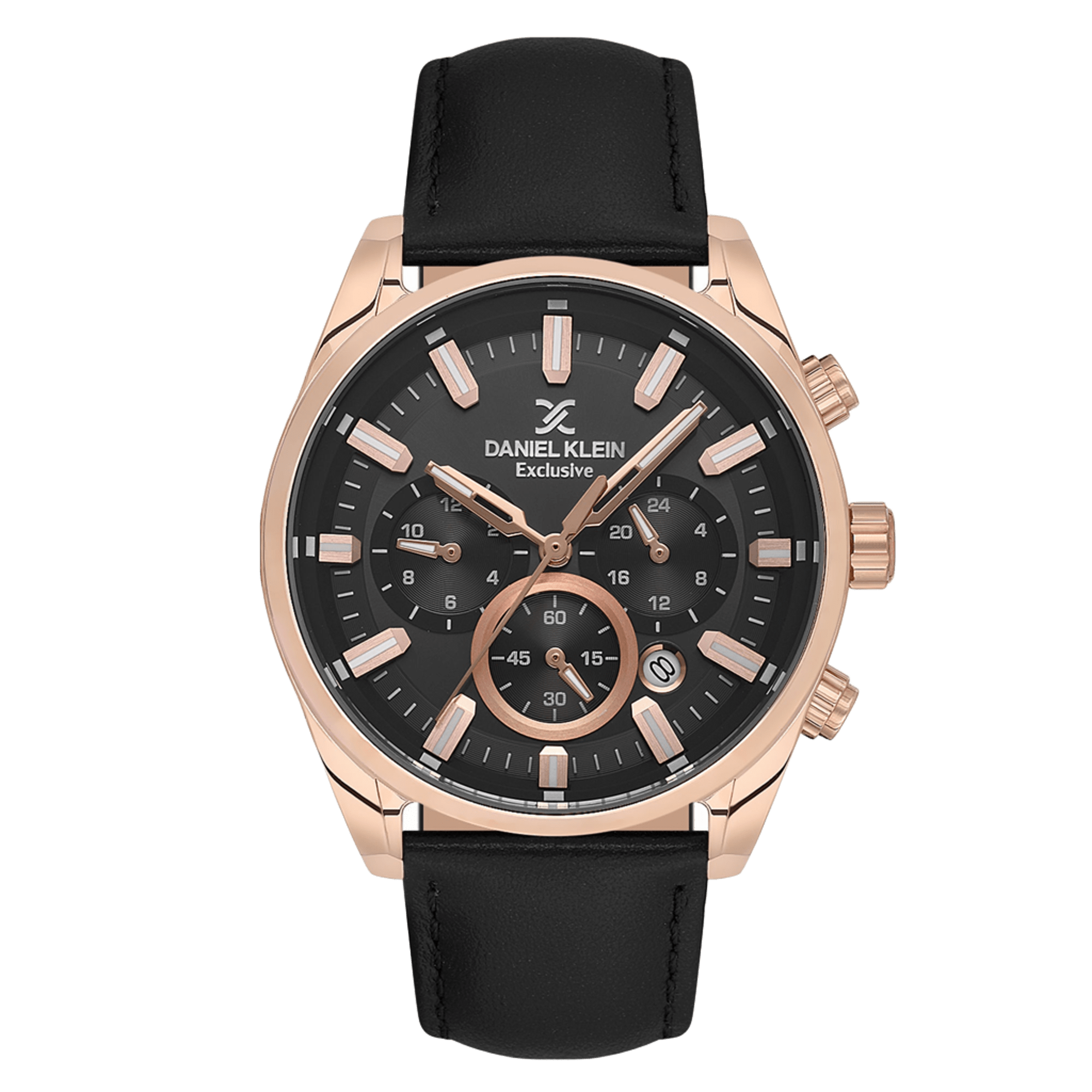 EXCLUSIVE BLACK DIAL MEN'S WATCH
