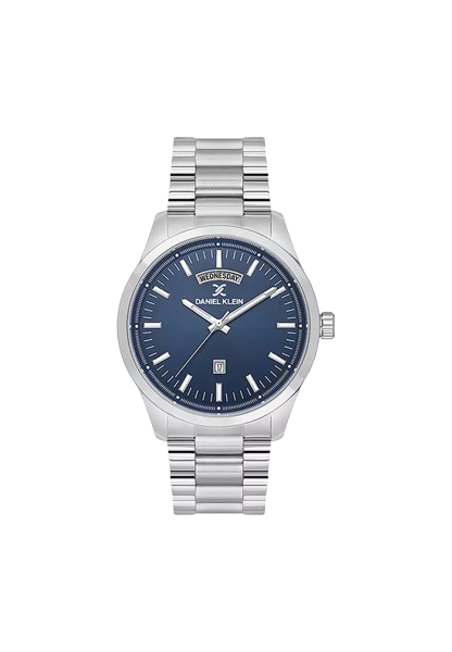 DANIEL KLEIN PREMIUM MEN ANALOG WATCH SILVER STAINLESS STEEL STRAP - DK.1.13817-4-MPT Watches | Buy Luxury & Branded Watches Online