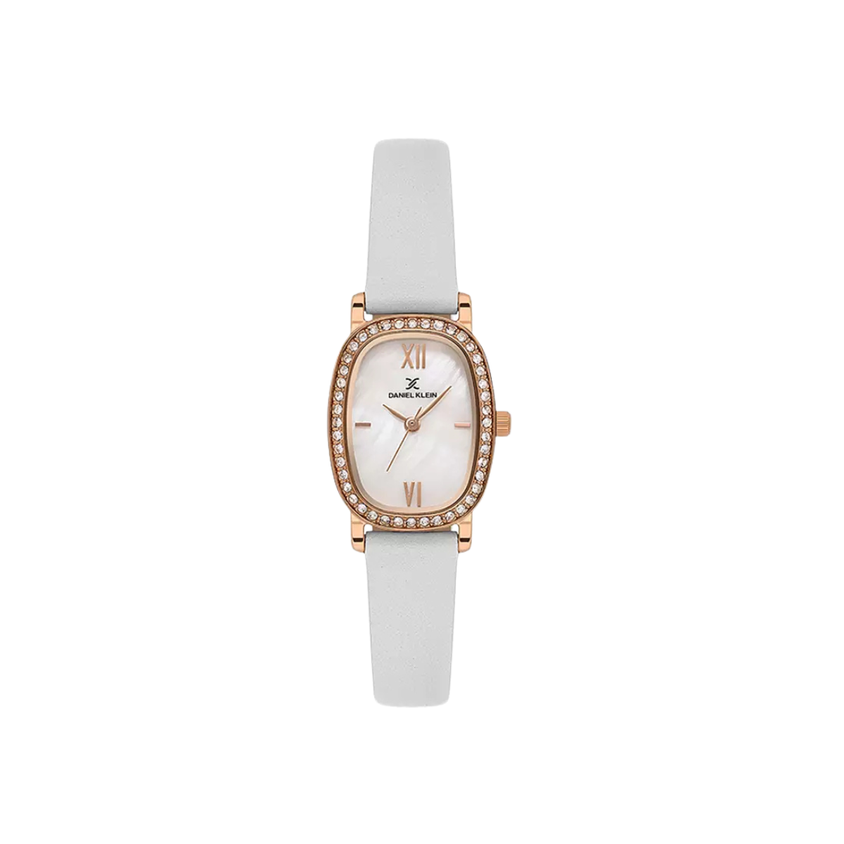 DANIEL KLEIN PREMIUM WOMEN'S ANALOG WATCH WHITE GENUINE LEATHER - DK.1.13943-5-MPT Watches | Buy Luxury & Branded Watches Online 