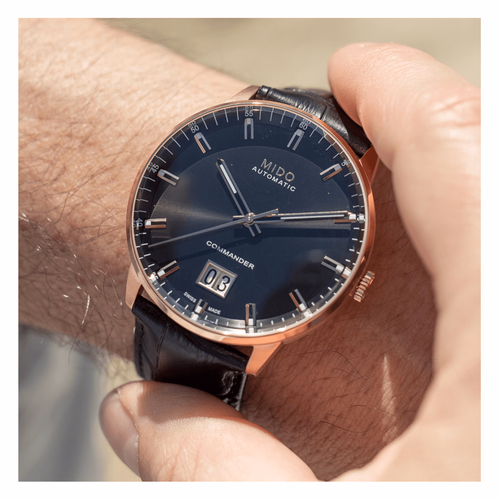 MIDO COMMANDER BIG DATE