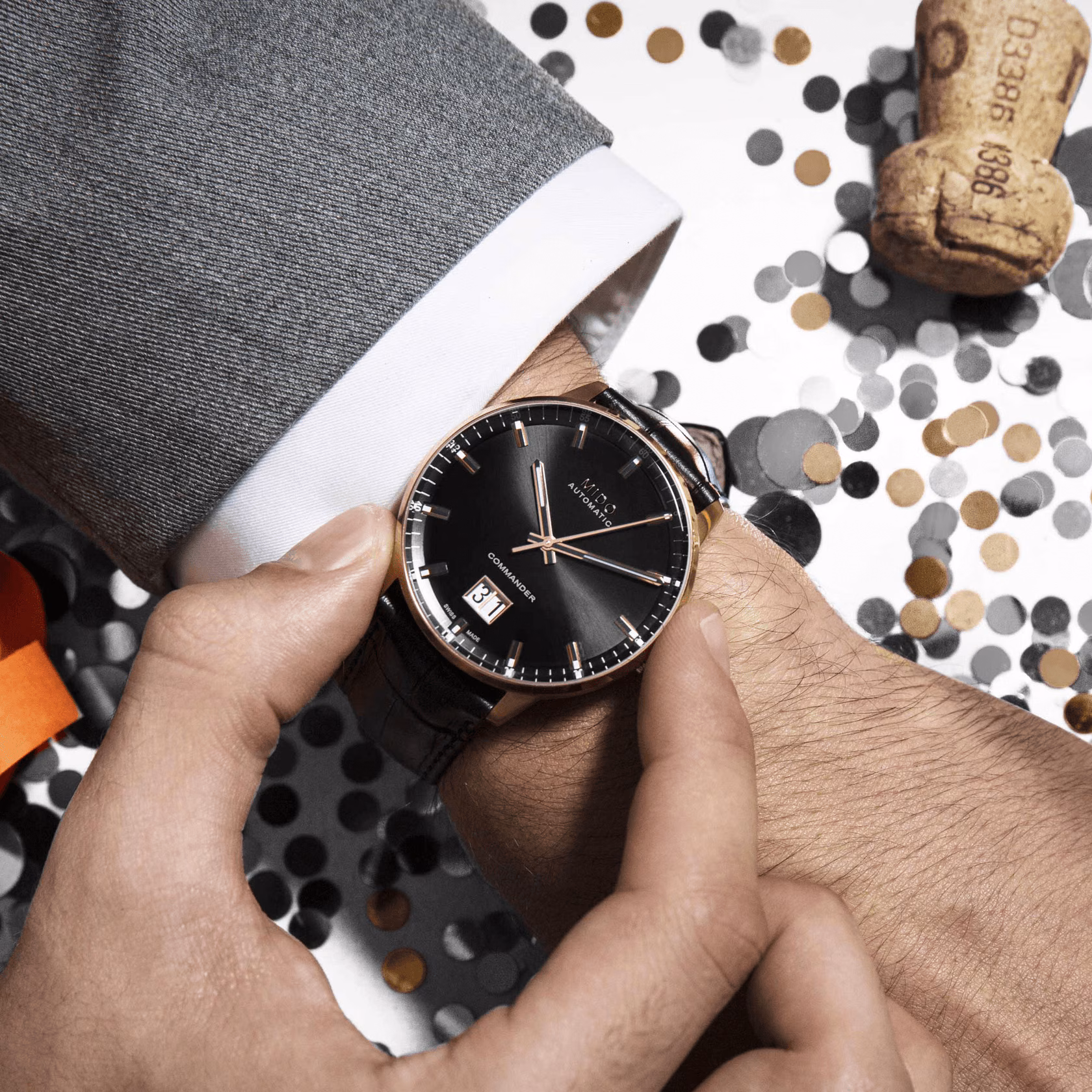 MIDO COMMANDER BIG DATE