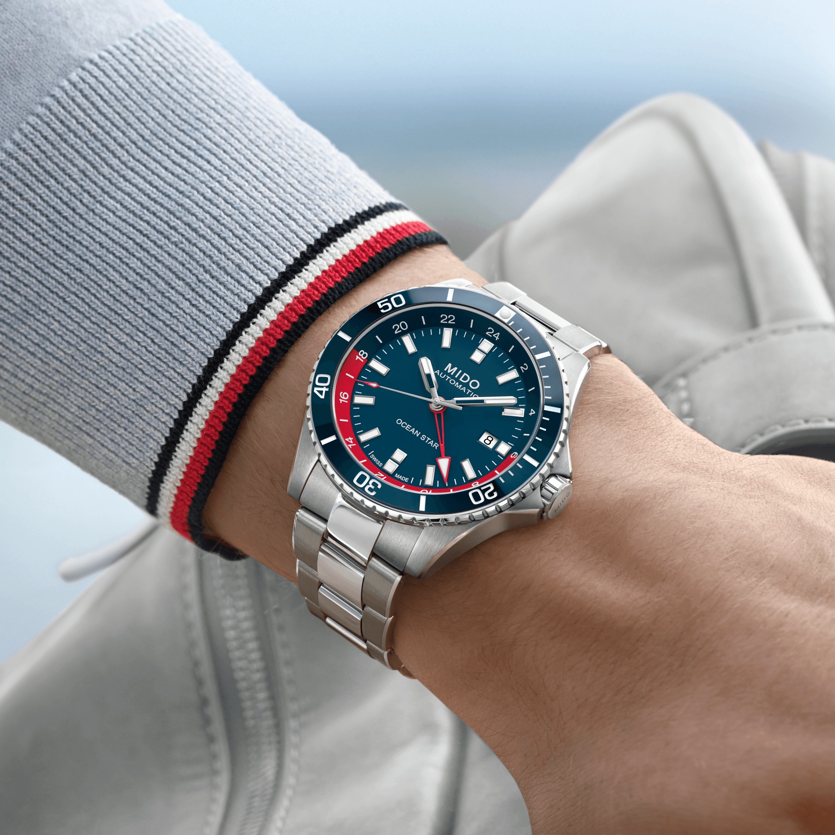 MIDO OCEAN STAR GMT