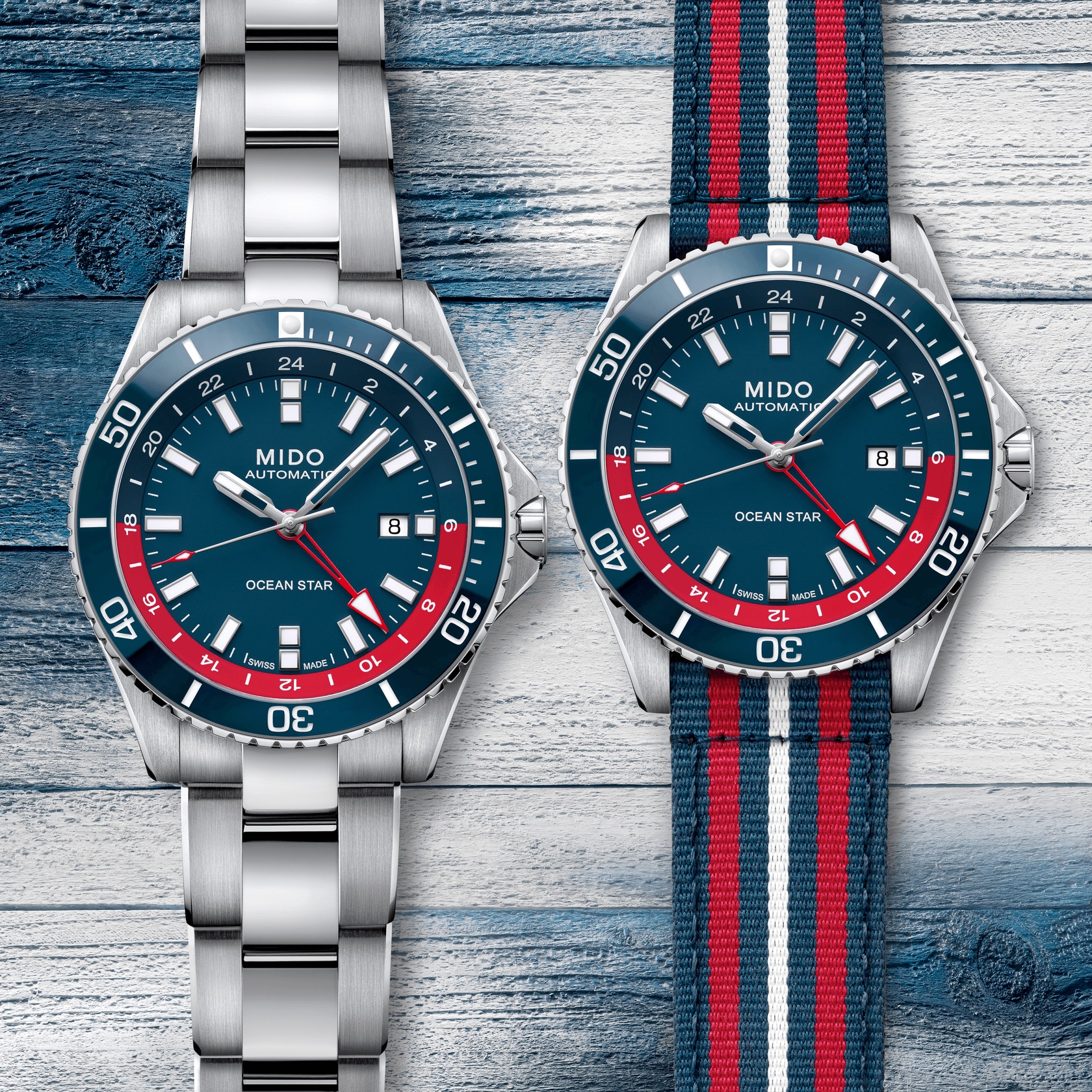MIDO OCEAN STAR GMT