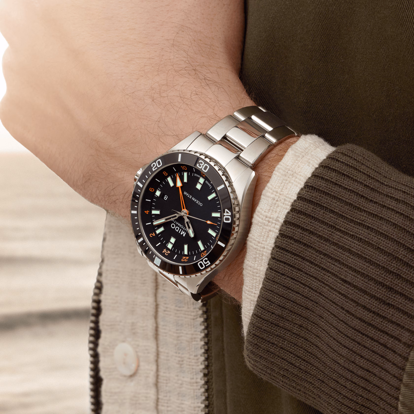 MIDO OCEAN STAR GMT