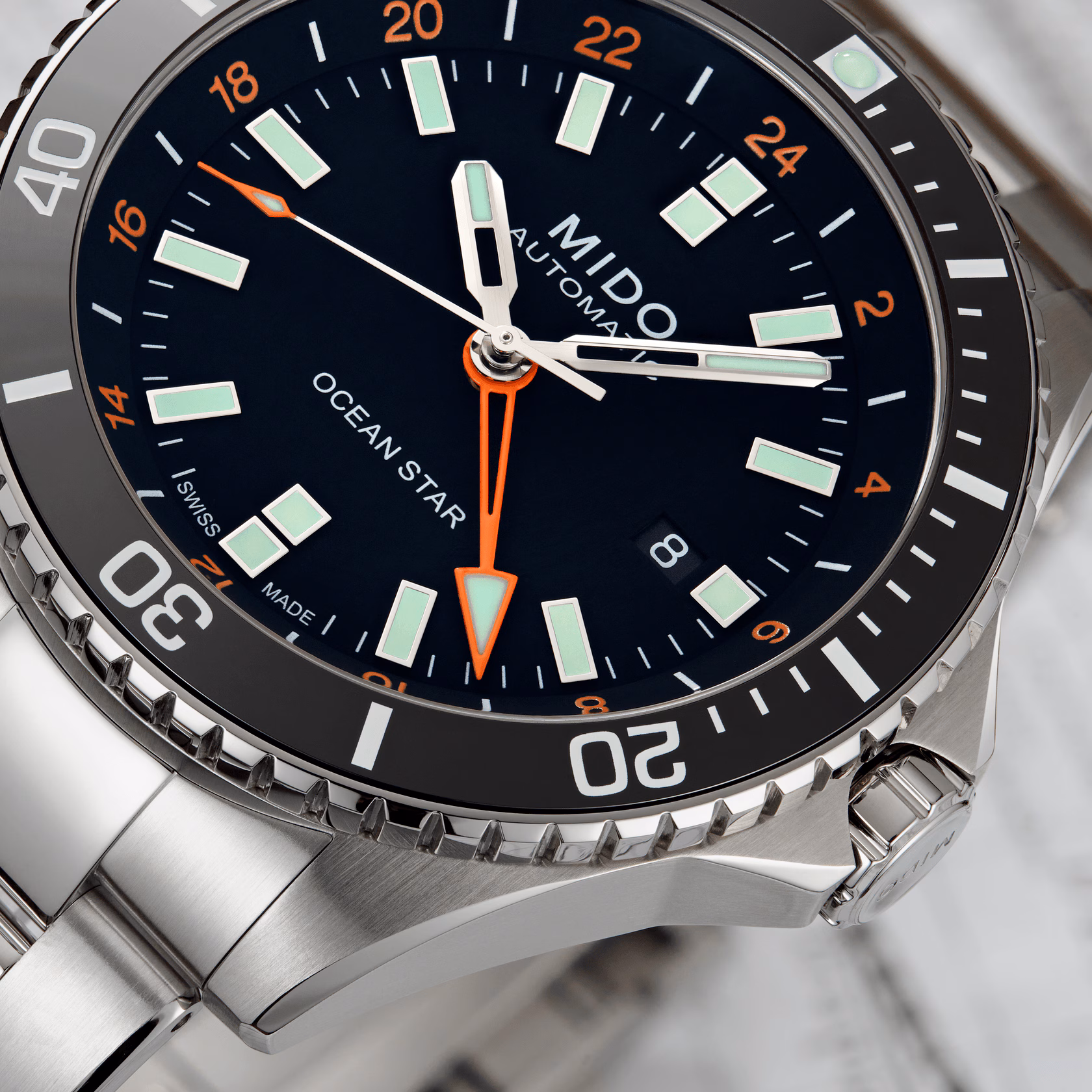 MIDO OCEAN STAR GMT