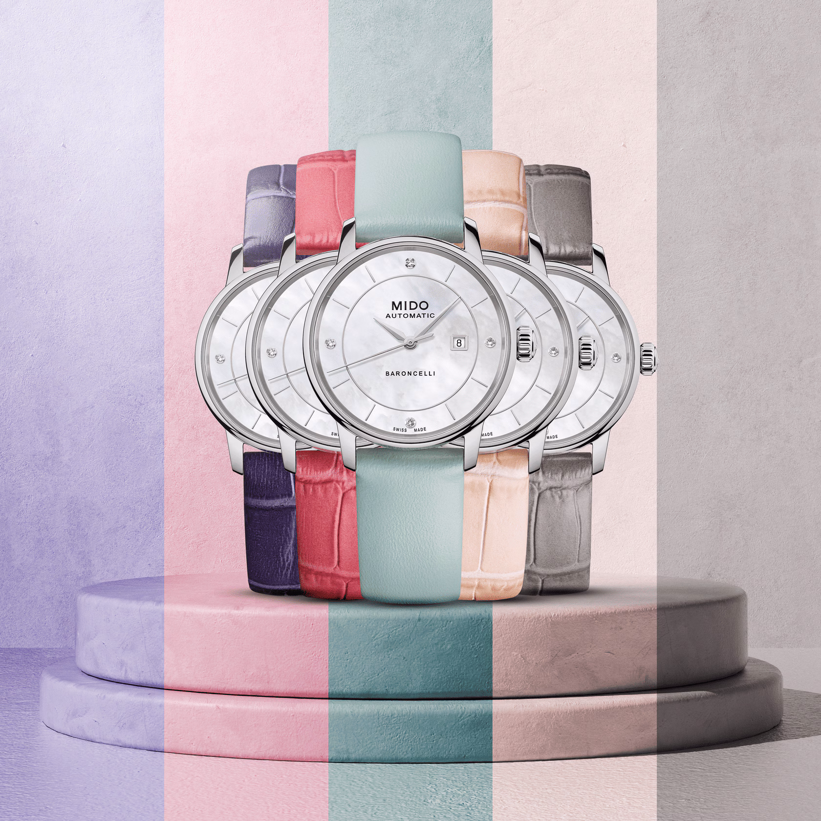 MIDO BARONCELLI SIGNATURE LADY COLOURS