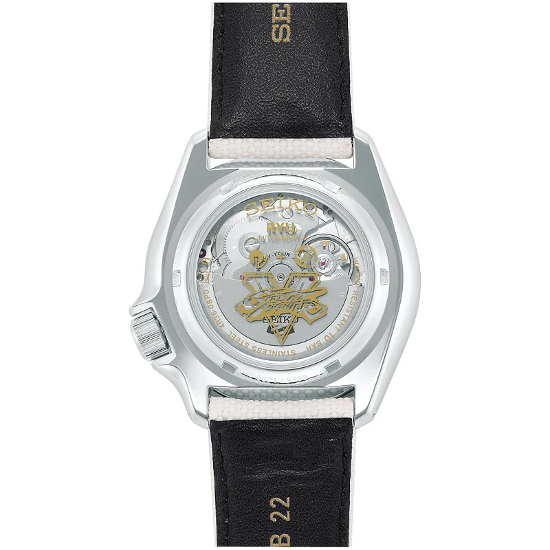 SEIKO 5 SRPF19K1 SPORTS STREET FIGHTER V LIMITED EDITION