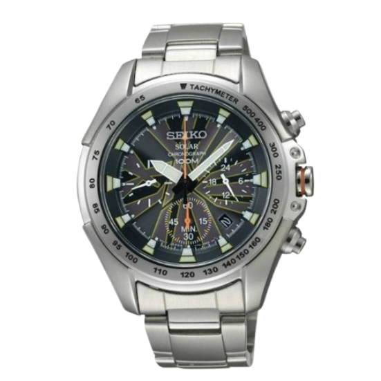 SEIKO CRITERIA MEN SOLAR CHRONOGRAPH - SSC103P1