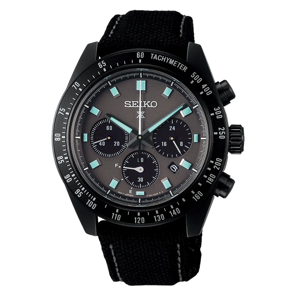 SEIKO SSC923P1 PROSPEX SPEEDTIMER SOLAR CHRONOGRAPH THE BLACK SERIES