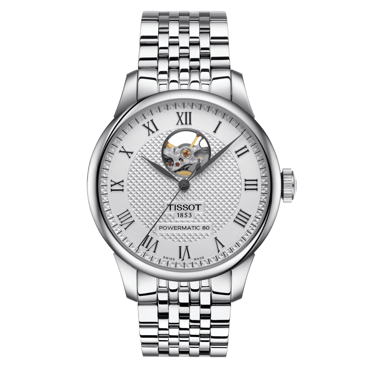 TISSOT LE LOCLE POWERMATIC 80 OPEN HEART