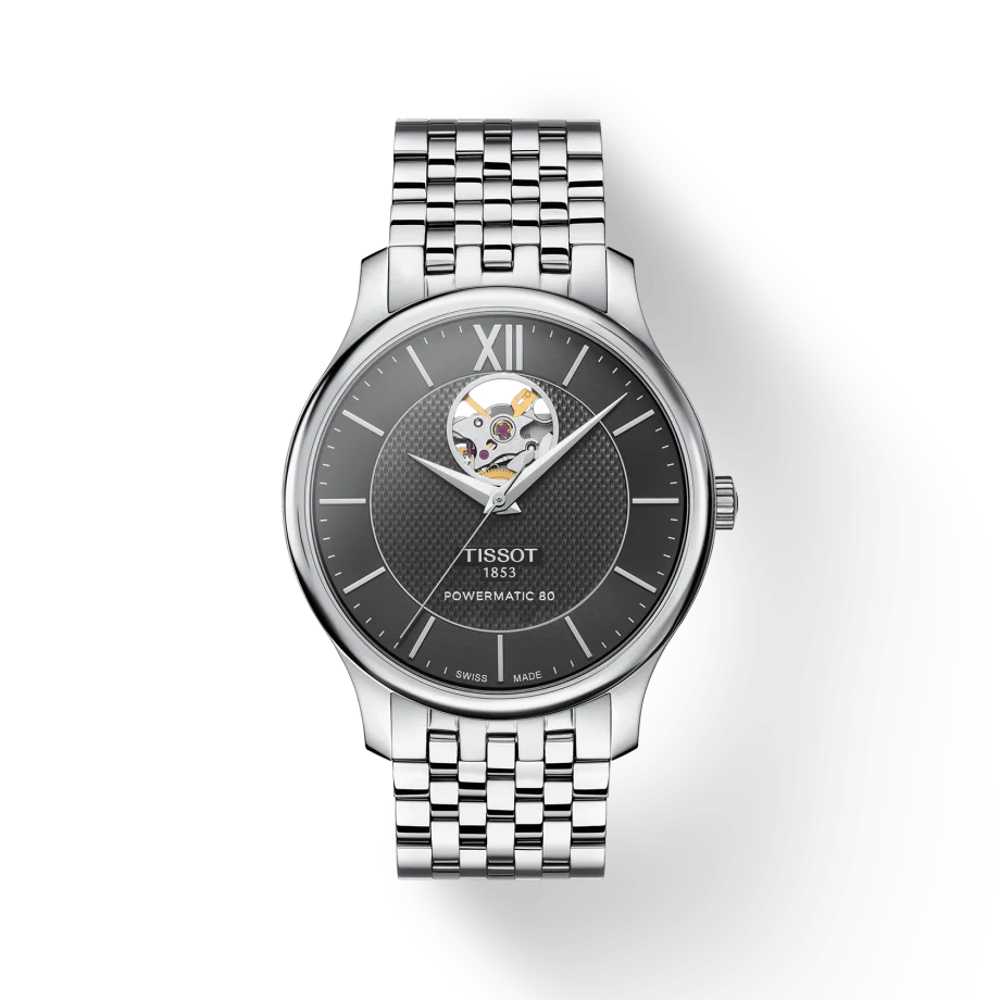 TISSOT TRADITION POWERMATIC 80 OPEN HEART