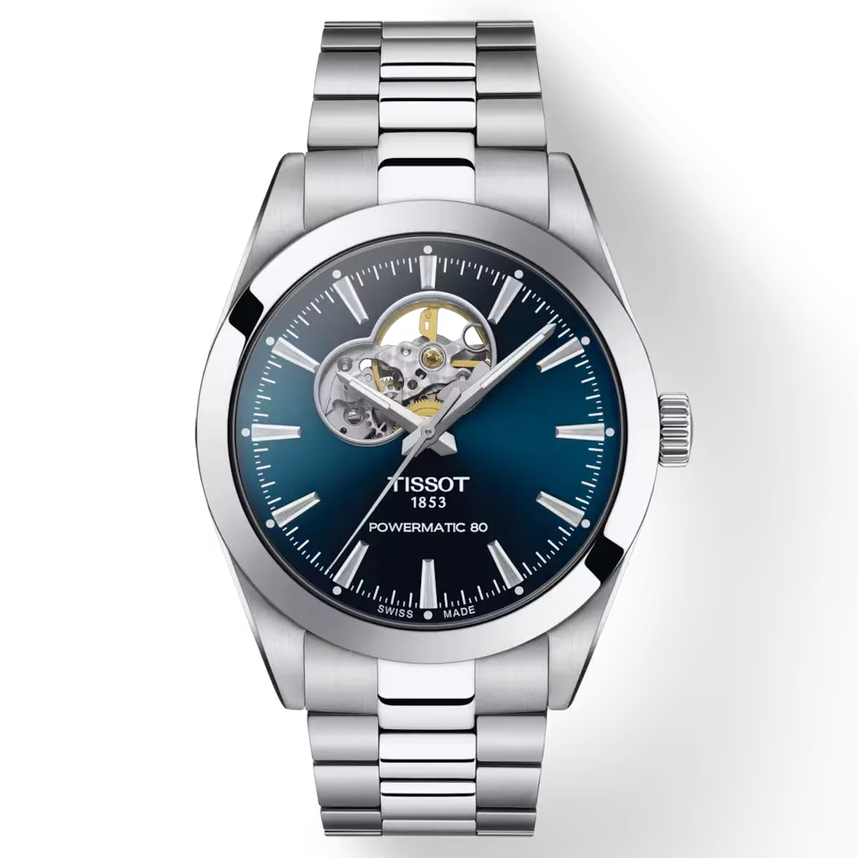 TISSOT GENTLEMAN POWERMATIC 80 OPEN HEART