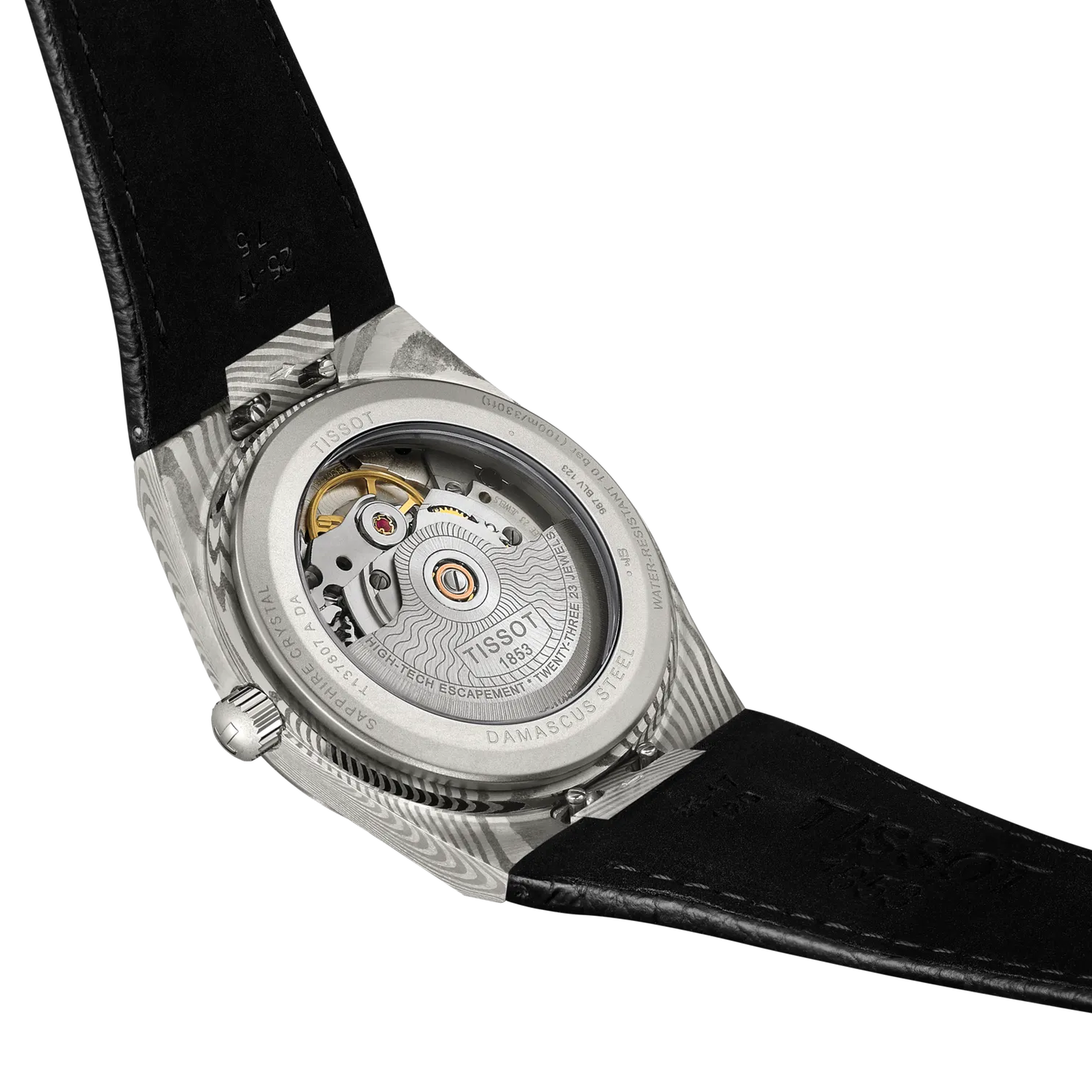 TISSOT PRX DAMASCUS STEEL 38MM