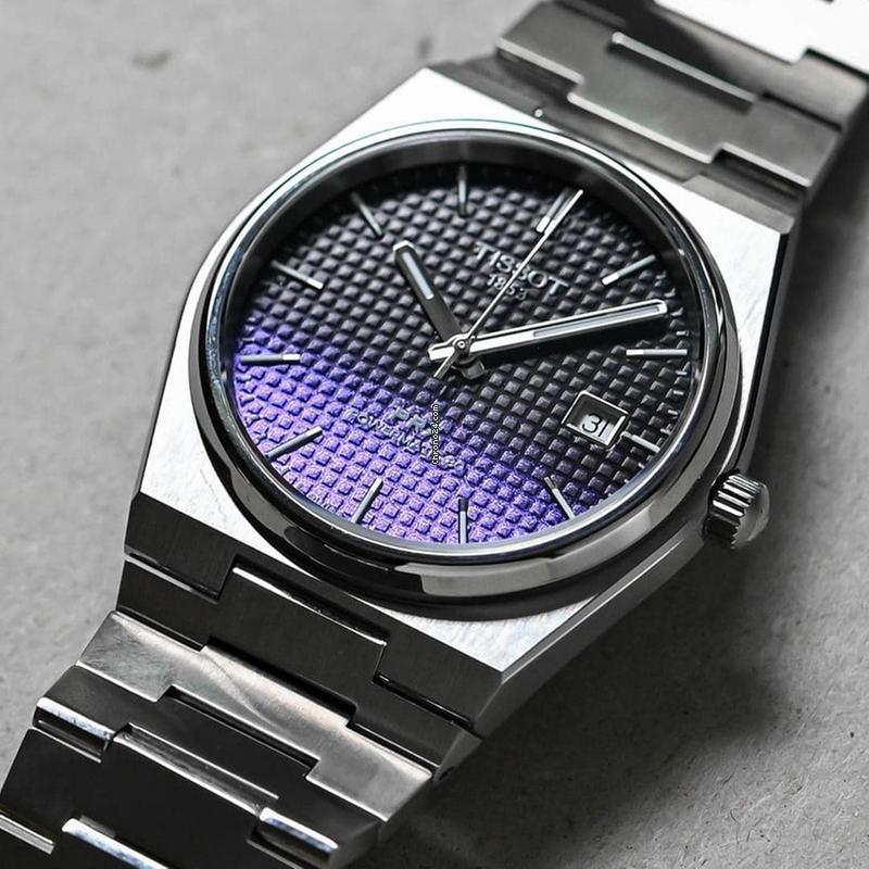 Tissot PRX Powermatic 80 Black Chameleon 40mm Steel T137.407.1... for $580  for sale from a Trusted Seller on Chrono24