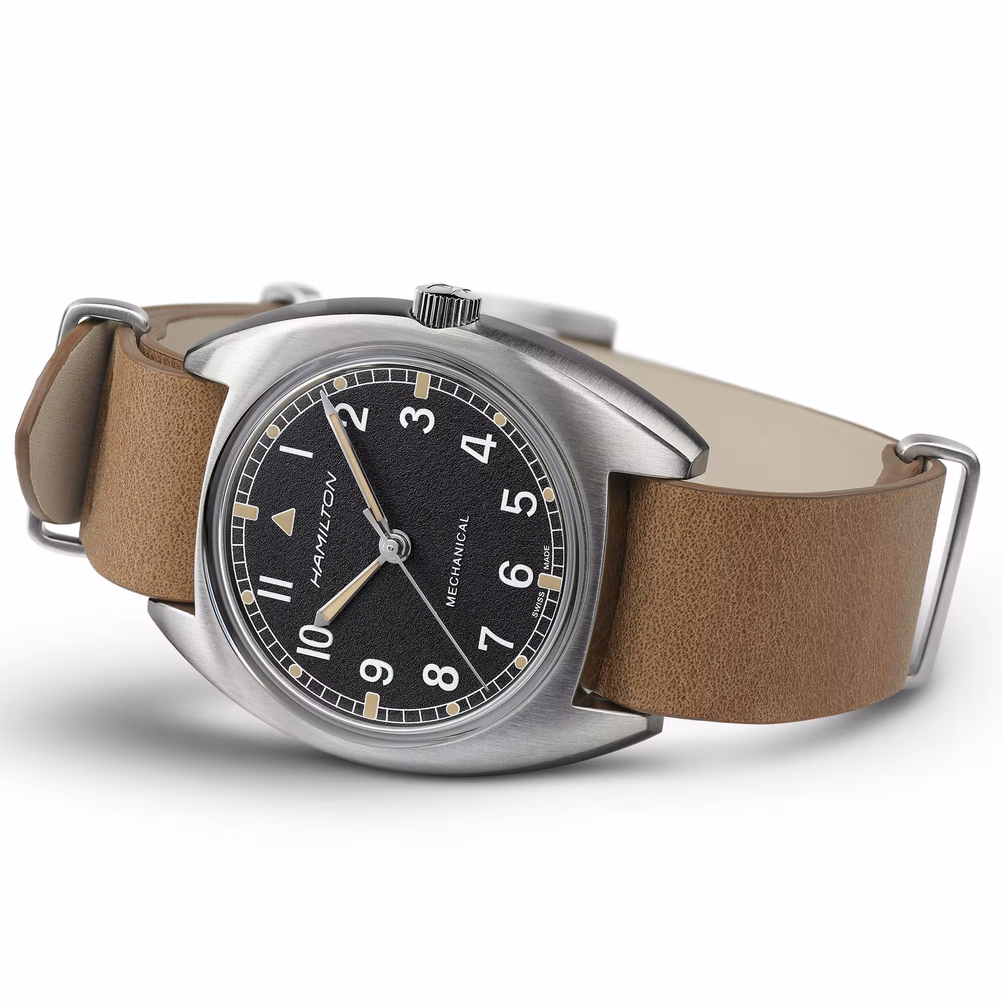 HAMILTON KHAKI AVIATION PILOT PIONEER MECHANICAL