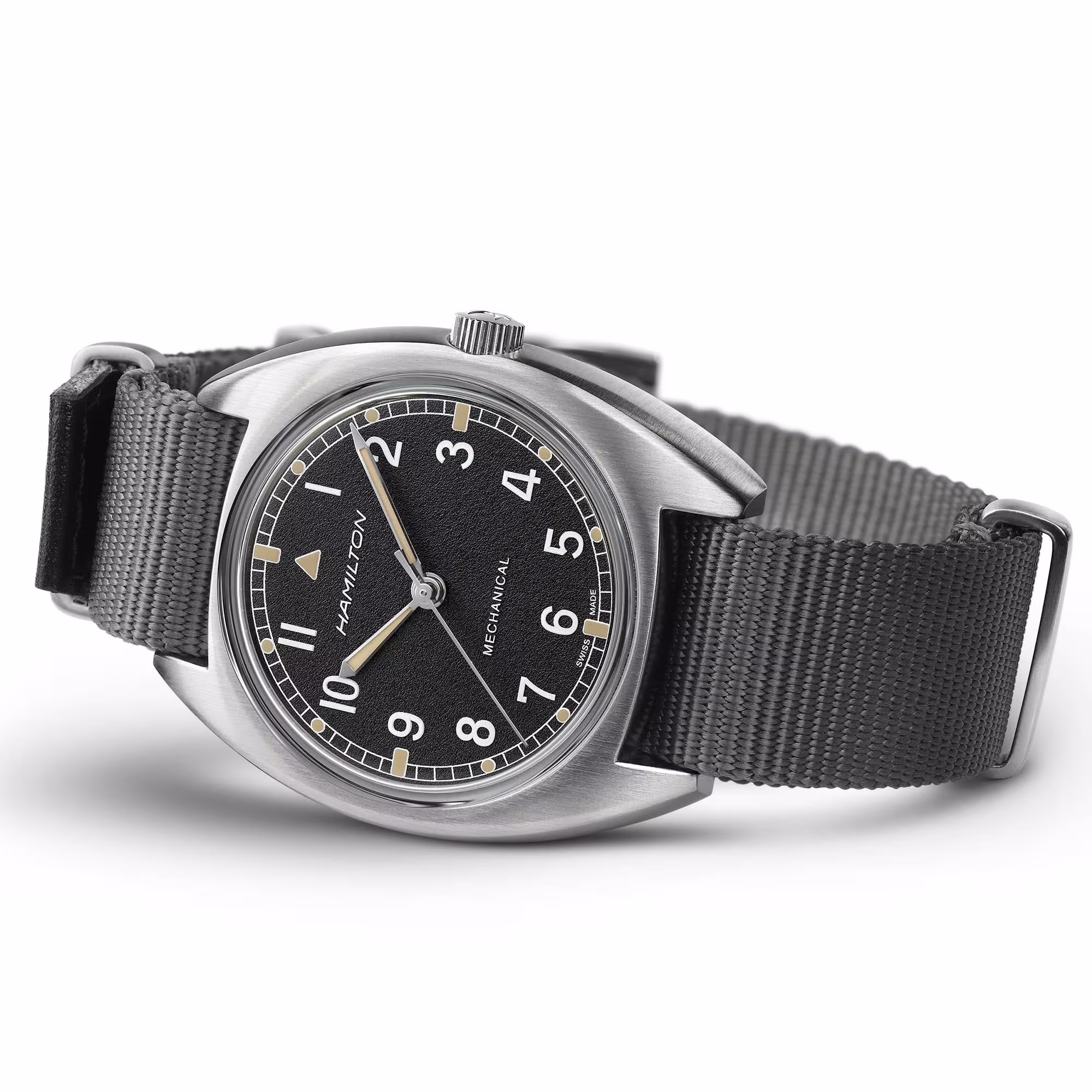 HAMILTON KHAKI AVIATION PILOT PIONEER MECHANICAL
