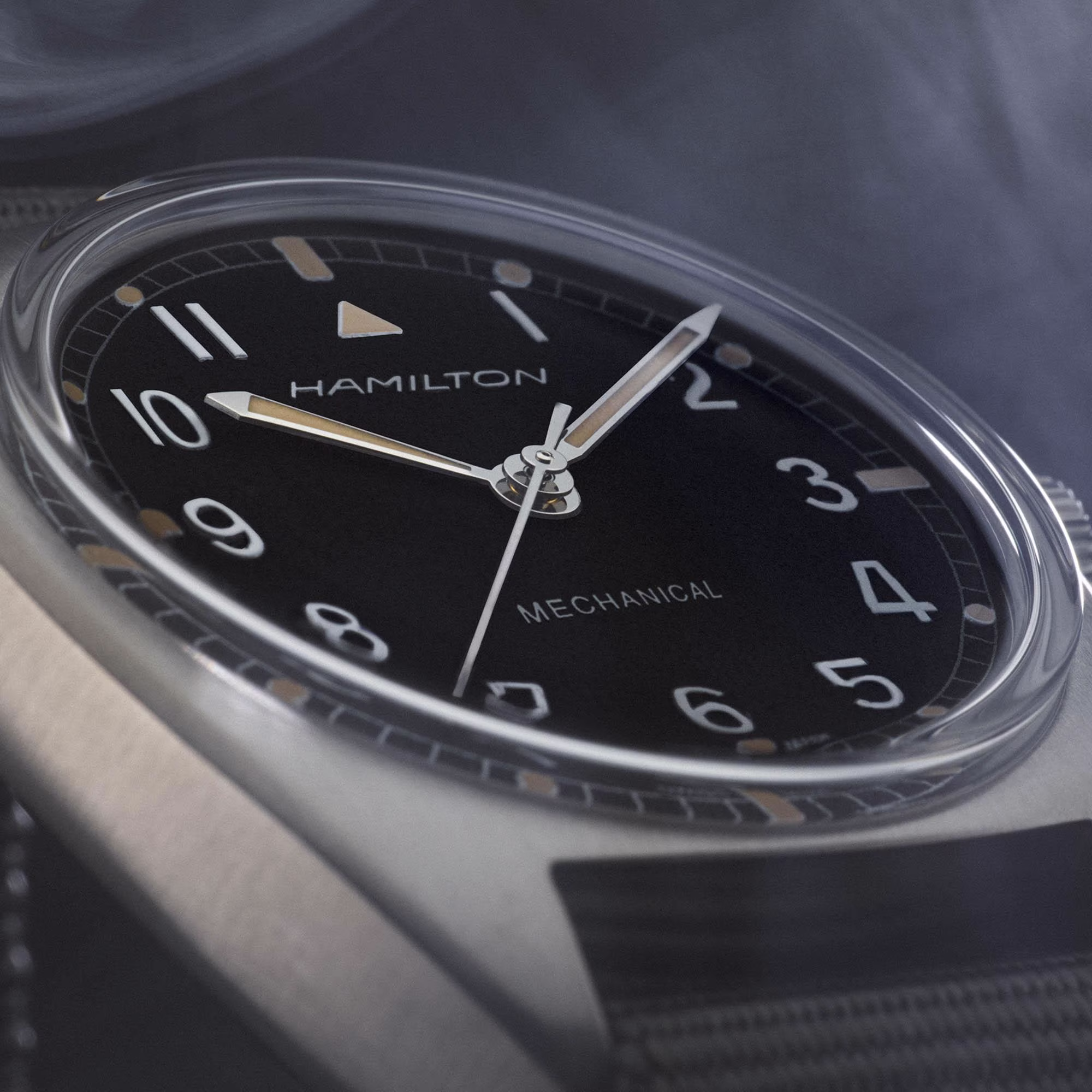 HAMILTON KHAKI AVIATION PILOT PIONEER MECHANICAL