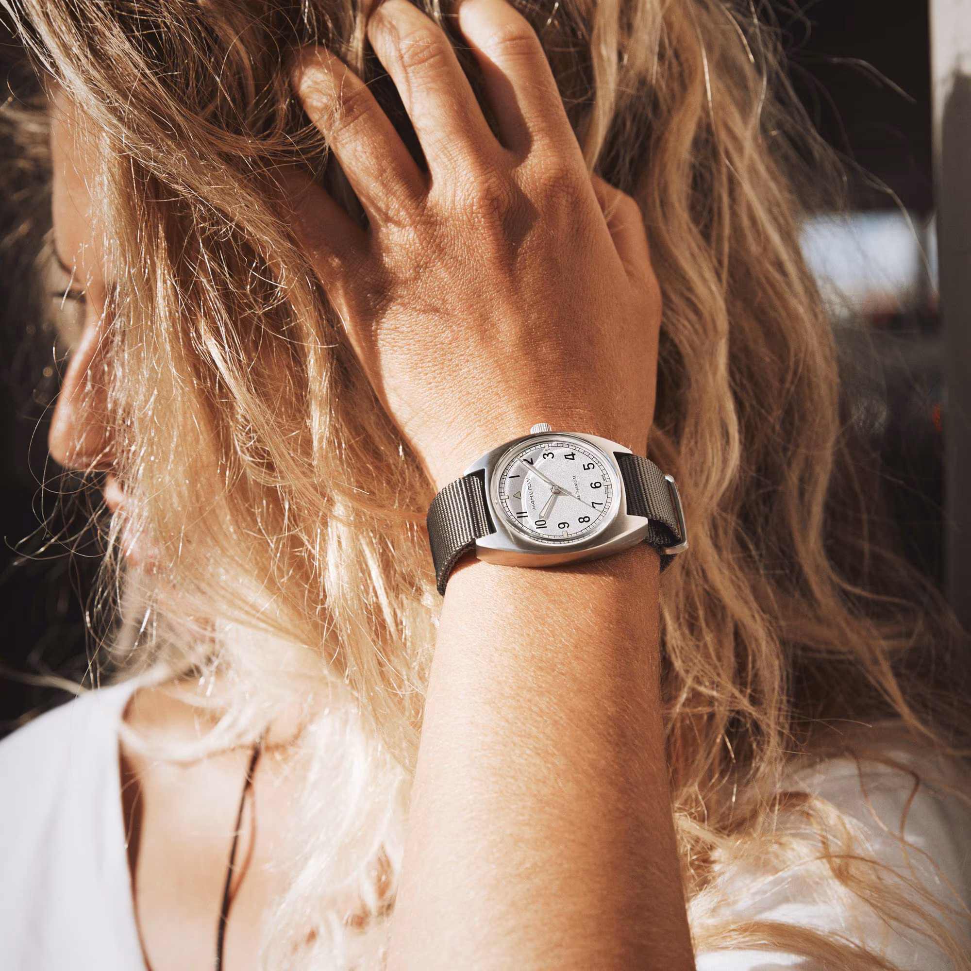 HAMILTON KHAKI AVIATION PILOT PIONEER MECHANICAL