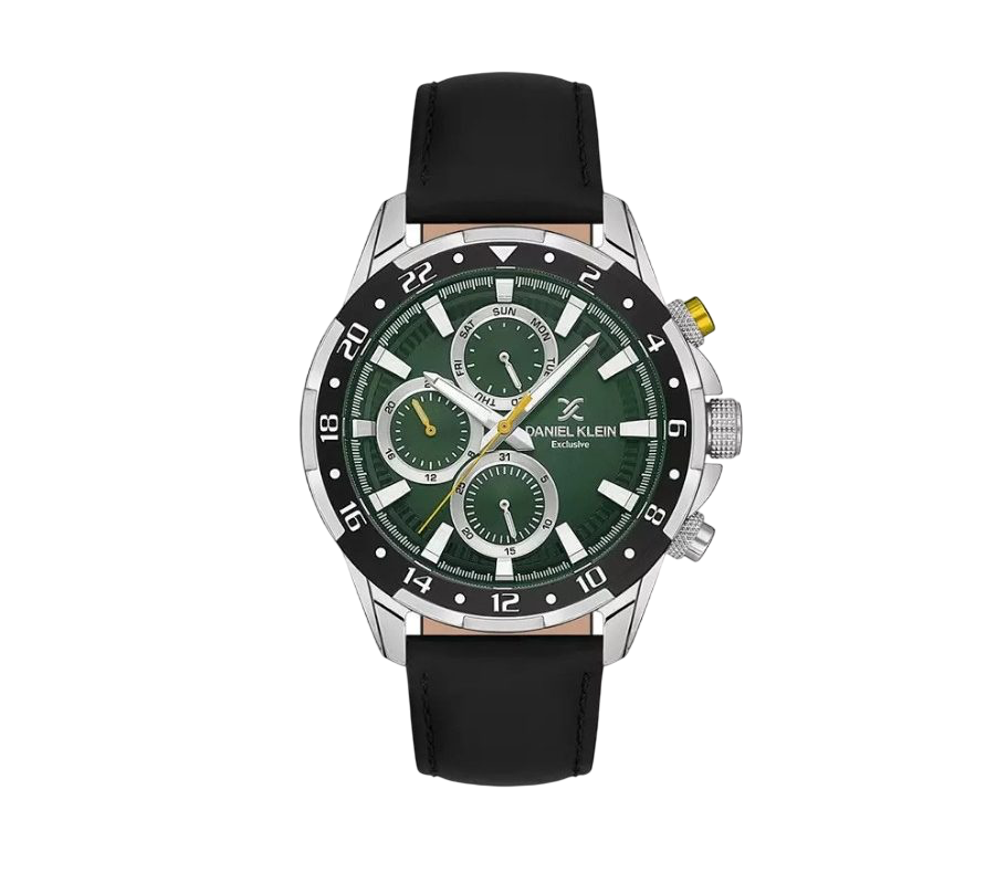DANIEL KLEIN GREEN DIAL ELITE COLLECTION MEN'S WATCH - DK.1.13641-4