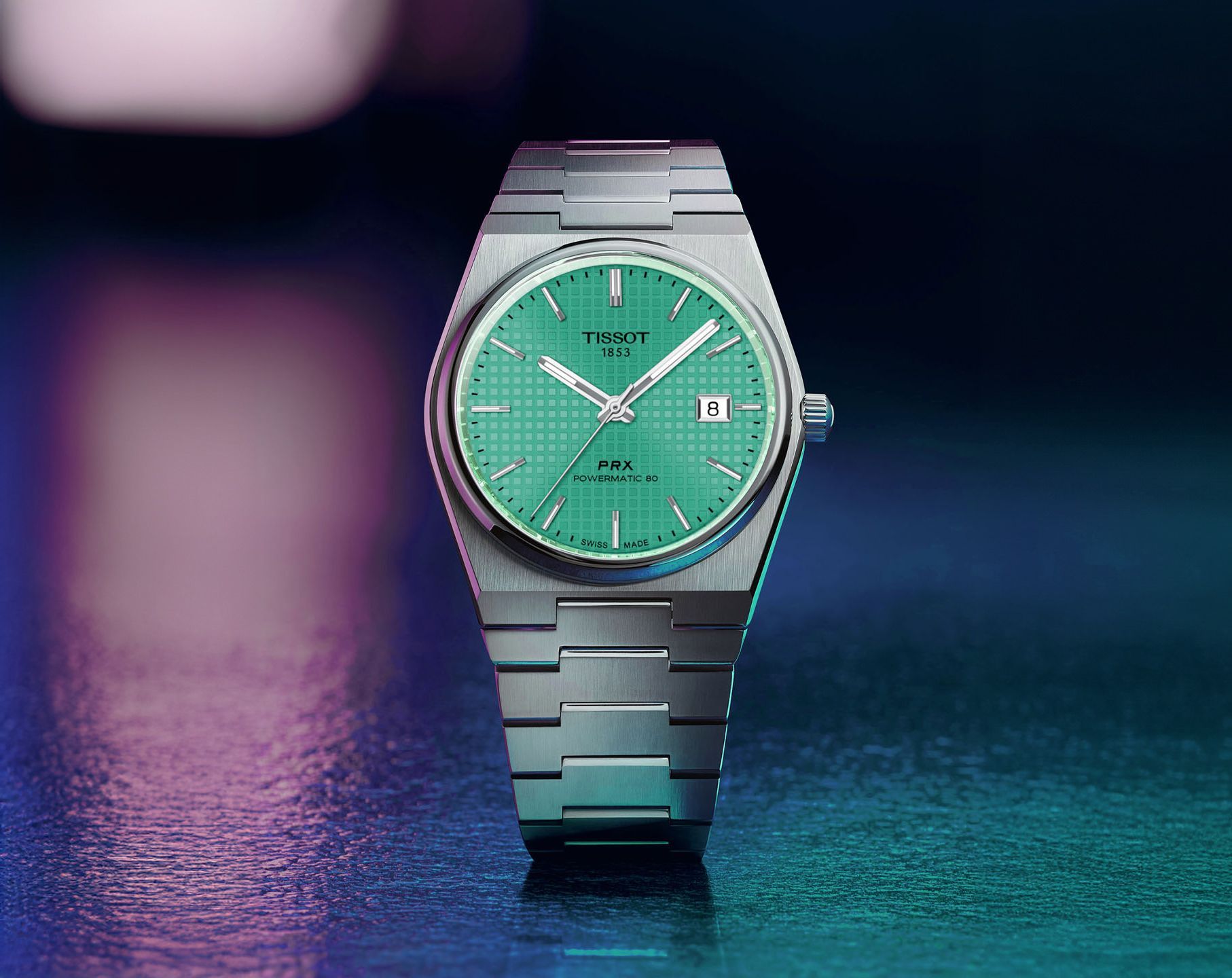 Tissot PRX Powermatic 80: The Ultimate Modern Classic in Tiffany Blue - T134.704.11.091.01-MPT Watches | Buy Luxury & Branded Watches Online 