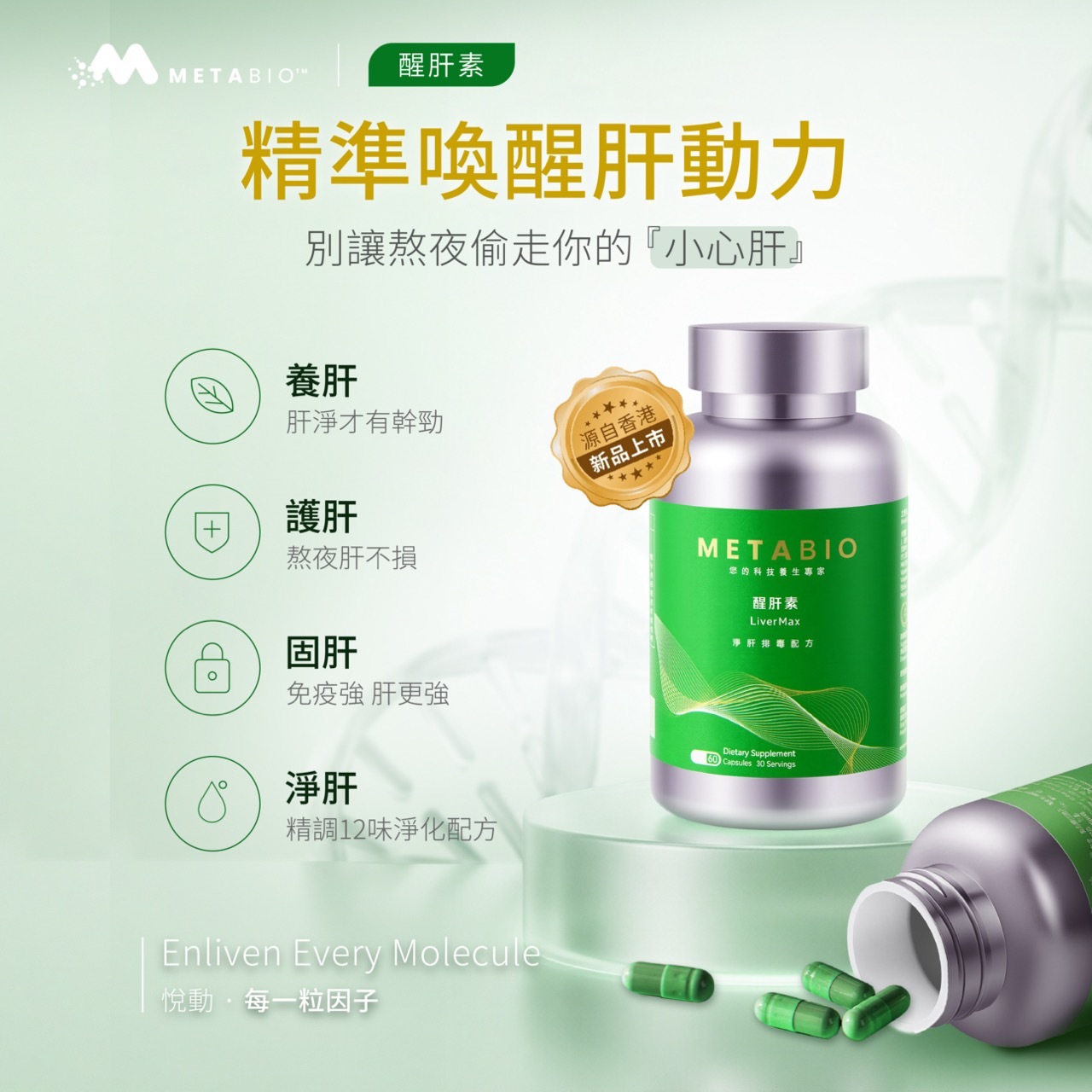 醒肝素 (60粒)｜LiverMax (60 Capsules)