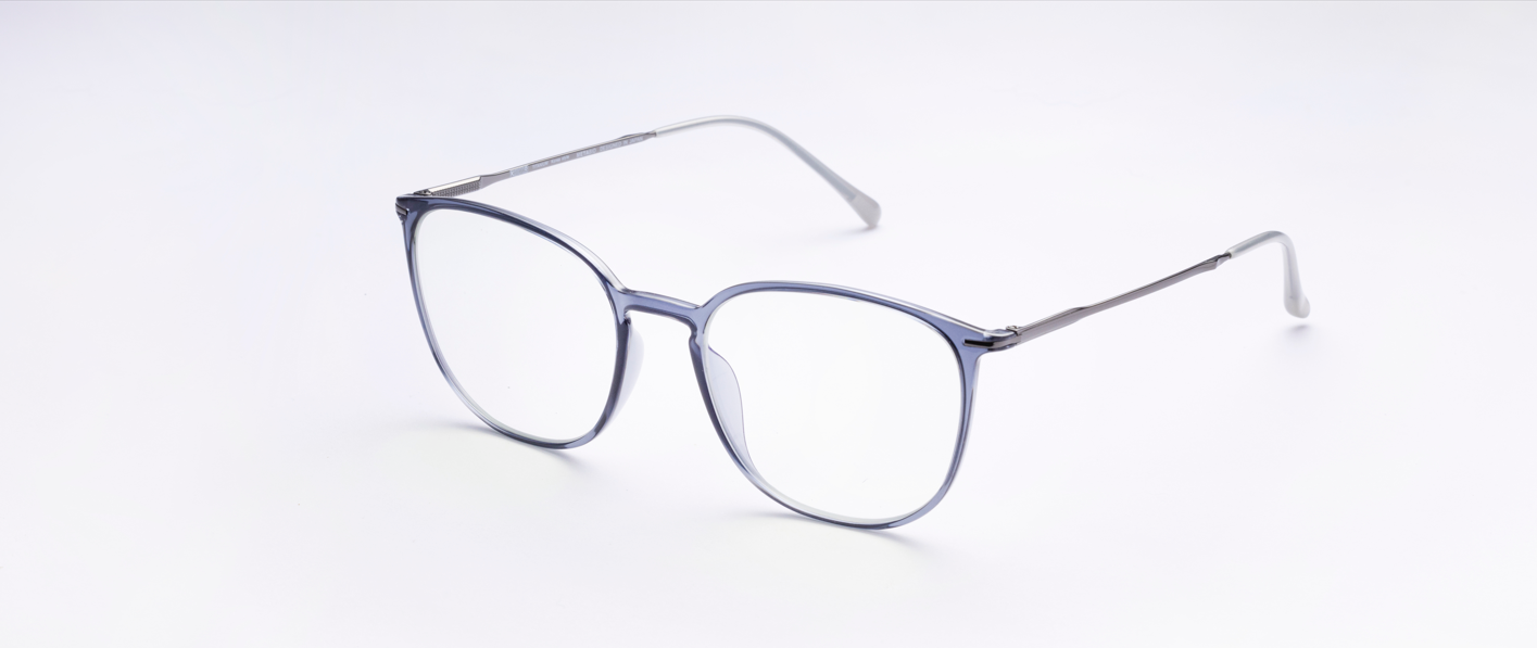 METABIO元氣鈦金屬藍光眼鏡 韓風全框系列