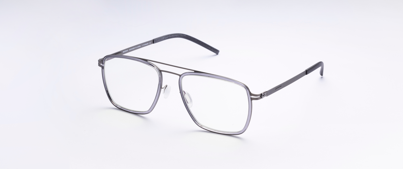 METABIO元氣鈦金屬藍光眼鏡 韓風全框系列