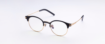 METABIO元氣鈦金屬藍光眼鏡 日風半框系列