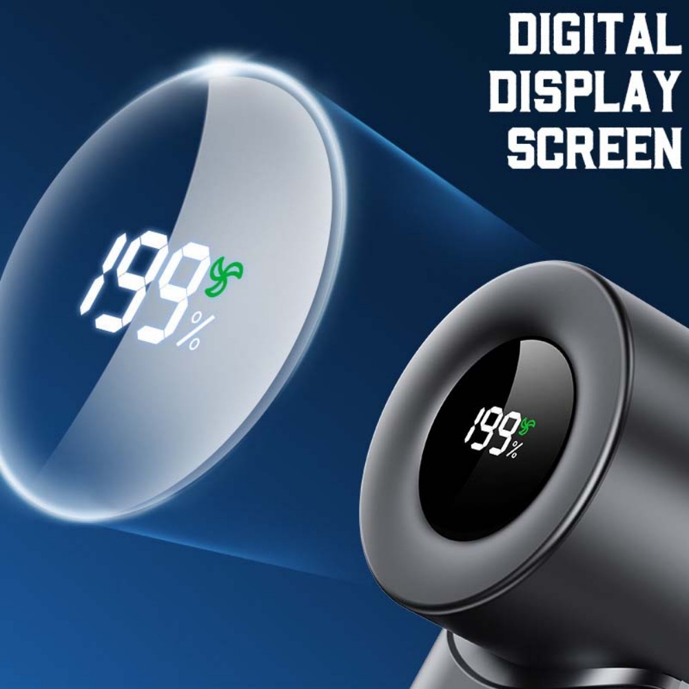 Mini USB Handheld Fan, 5-Speed Rechargeable Pocket Fan with Brushless Motor, Quiet & Portable