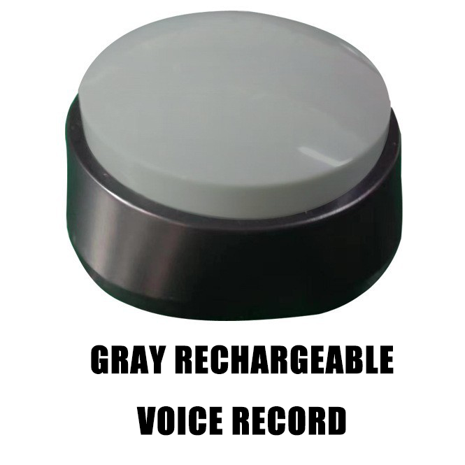 Rechargeable Pet Talking Button | Sound Pet Button Training Toy for Dogs & Cats