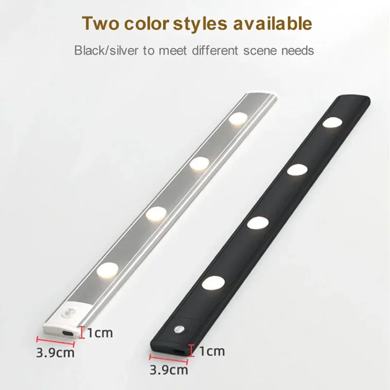 Hot Sale LED Motion Sensor Closet Lights Under Cabinet Lighting, Stick-on Anywhere Wireless Wardrobe 10Led Closet Light