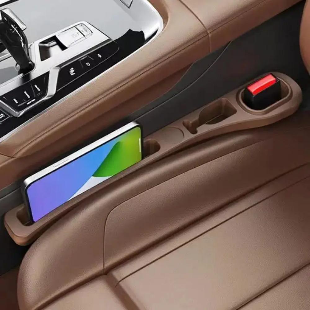 Car Seat Gap Filler Sealing Trim Strips | 2PCS Leak-Proof Side Gap Protectors for Honda, Car Seat Seam Storage Box, Anti-Leak Leakproof Gap Fillers